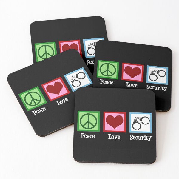 Item preview, Peace Love Security designed and sold by Epic Love Designs.