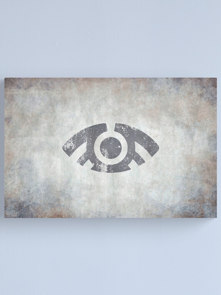 Alternate view of Arkangel Logo · Distressed Canvas Print