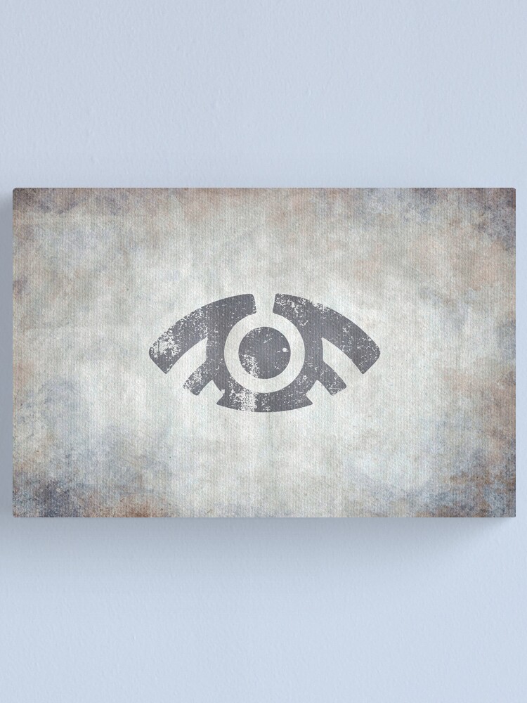 Alternate view of Arkangel Logo · Distressed Canvas Print