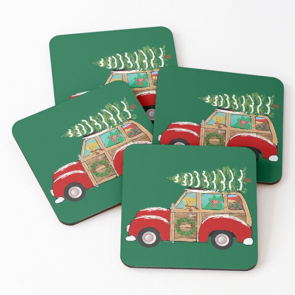 Item preview, Christmas Woody Wagon- Bringing Home the Xmas Tree designed and sold by emrdesigns.
