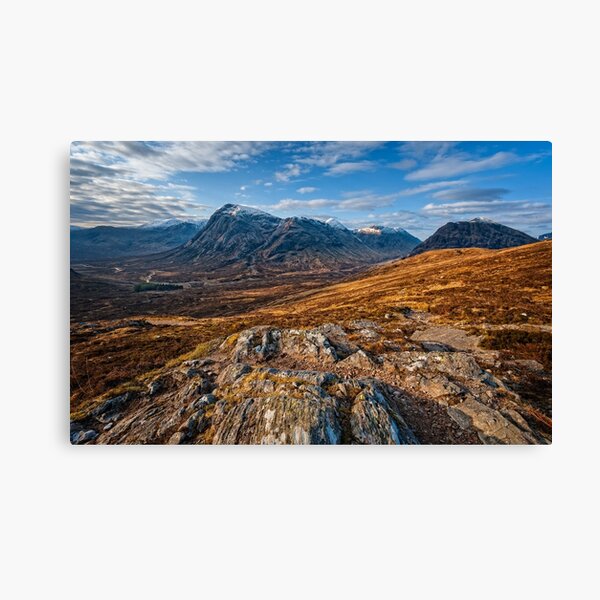 Buachaille Etive Mor from the Devil's Staircase Canvas Print