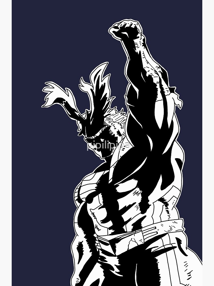 All Might commission by phil-cho on DeviantArt