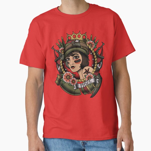 Item preview, 1920’s Tattoo Style Moze Portrait designed and sold by Toffee Bee.