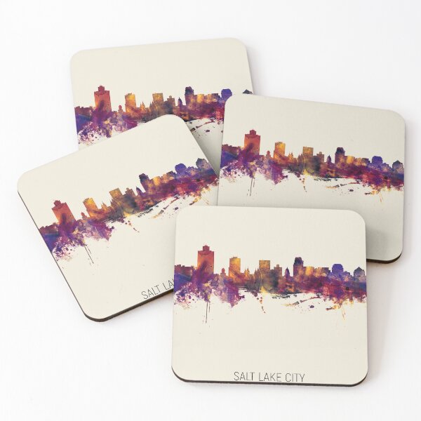 Item preview, Salt Lake City Utah Skyline designed and sold by ArtPrints.