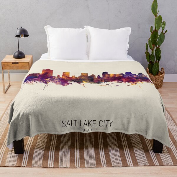Item preview, Salt Lake City Utah Skyline designed and sold by ArtPrints.
