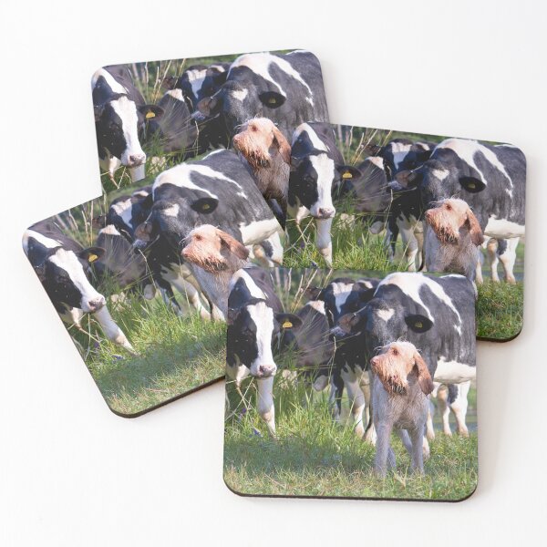 Item preview, Spinone Udder Investigation designed and sold by FOLK ART FUSION by heidiannemorris.