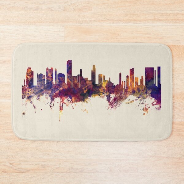 Item preview, Honolulu Hawaii Skyline designed and sold by ArtPrints.