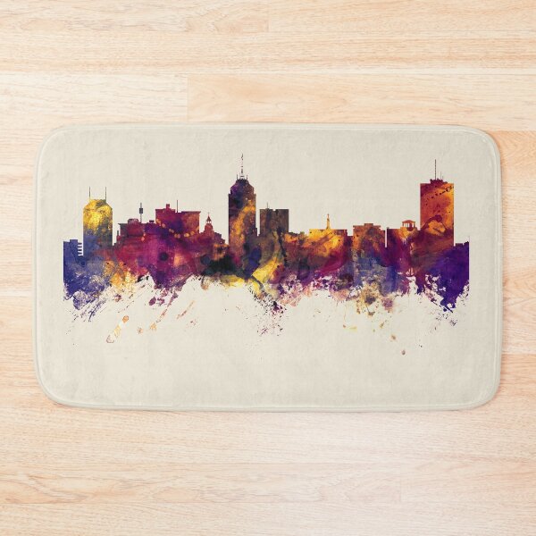 Item preview, Fresno California Skyline designed and sold by ArtPrints.