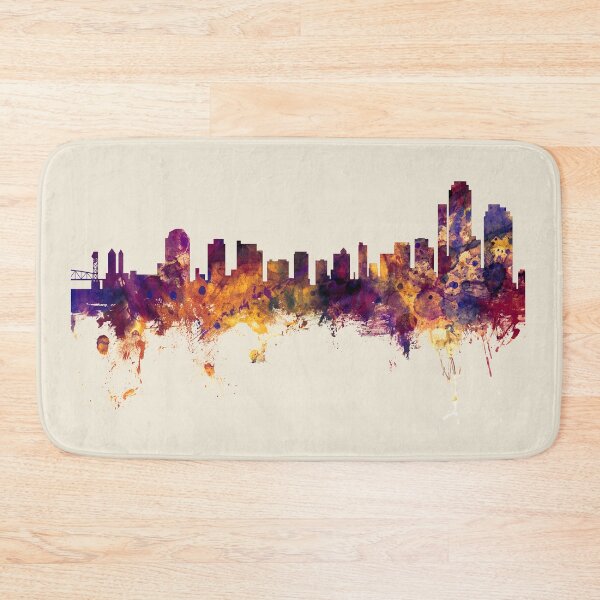 Item preview, Wilmington Delaware Skyline designed and sold by ArtPrints.