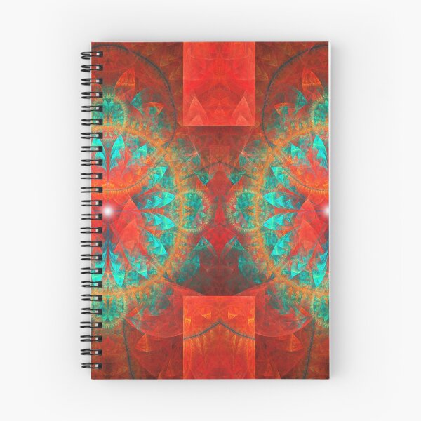 Item preview, Fire Turquoise Fractal by Cesca Veo designed and sold by cescaveo.
