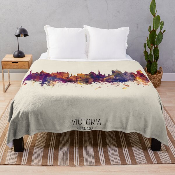 Item preview, Victoria Canada Skyline designed and sold by ArtPrints.