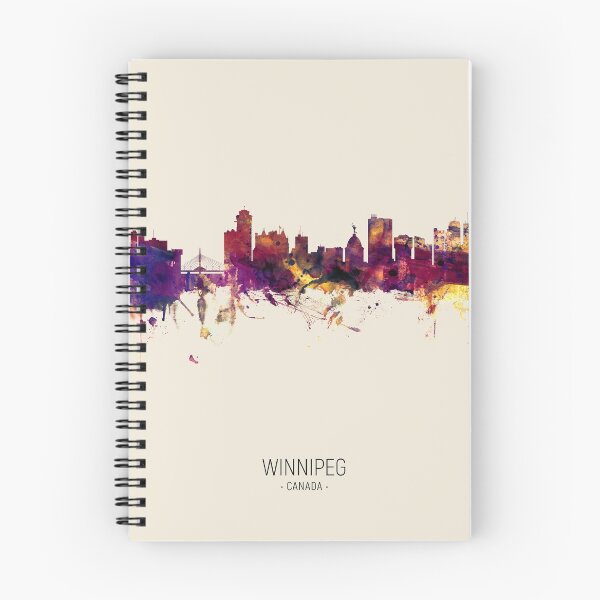 Artikelvorschau, Winnipeg Canada Skyline entworfen und verkauft von ArtPrints.
