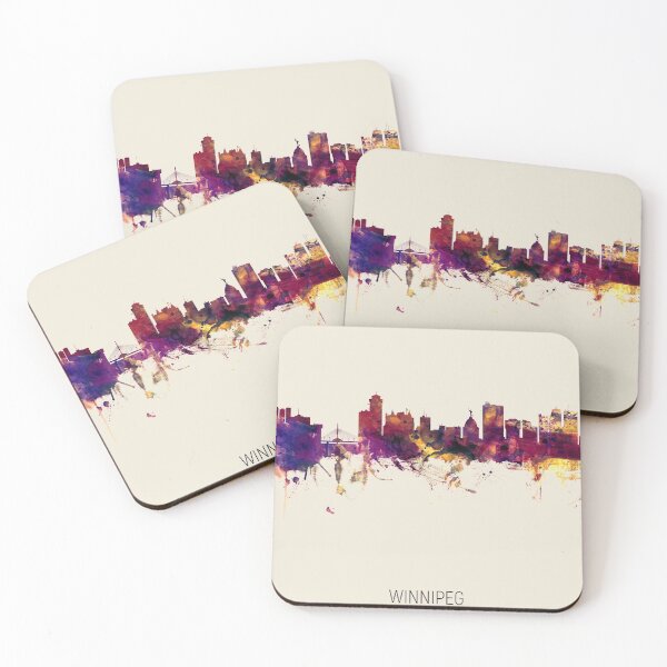 Item preview, Winnipeg Canada Skyline designed and sold by ArtPrints.