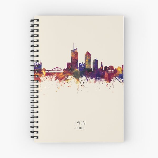 Item preview, Lyon France Skyline designed and sold by ArtPrints.