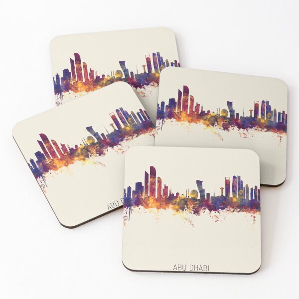 Item preview, Abu Dhabi Skyline designed and sold by ArtPrints.