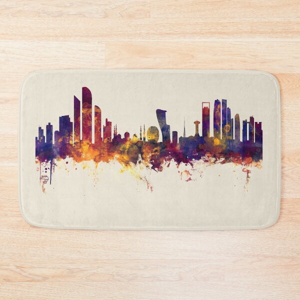Item preview, Abu Dhabi Skyline designed and sold by ArtPrints.