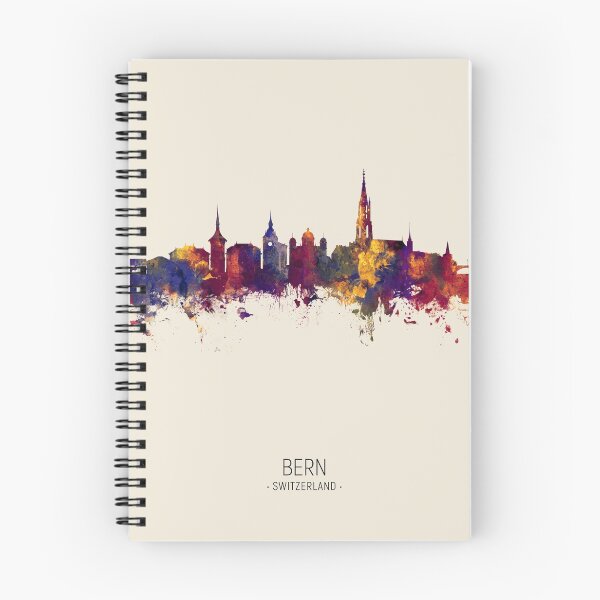 Artikelvorschau, Bern Switzerland Skyline entworfen und verkauft von ArtPrints.