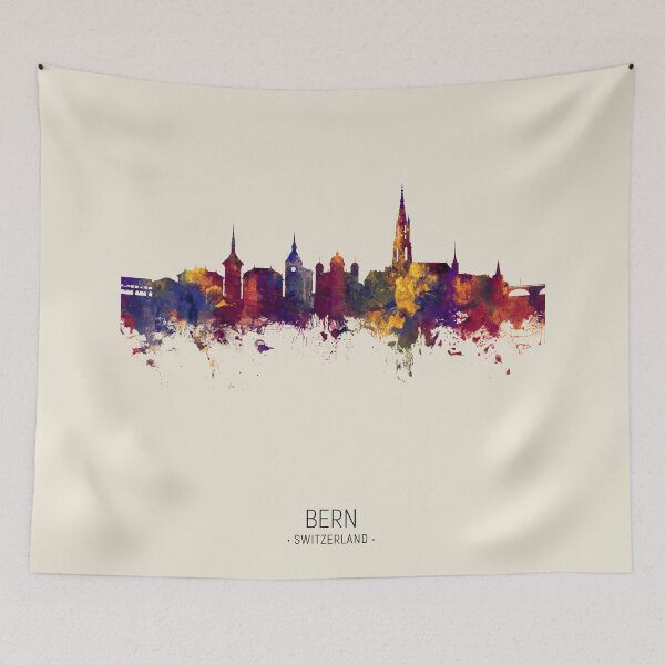 Item preview, Bern Switzerland Skyline designed and sold by ArtPrints.