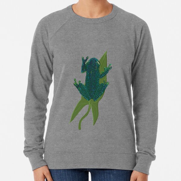 Green Frog Art Sweatshirts Hoodies Redbubble