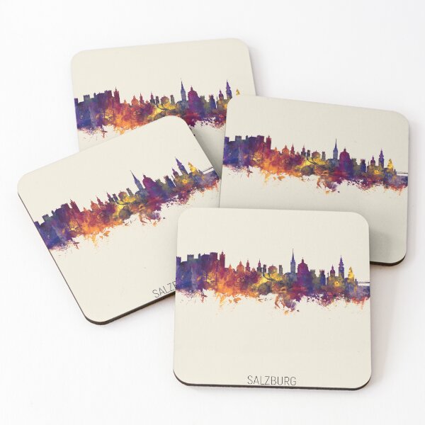Item preview, Salzburg Austria Skyline designed and sold by ArtPrints.