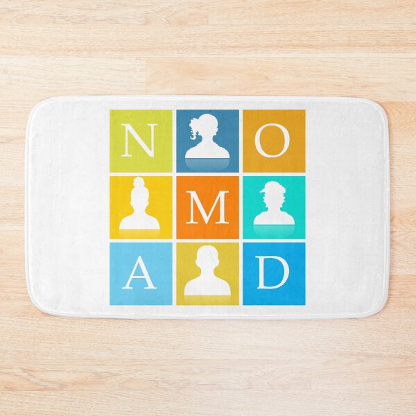 Item preview, Nomad - Pop art colorful collage  designed and sold by ShineEyePirate.