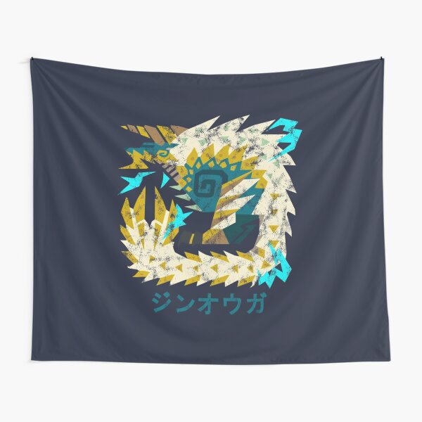 Item preview, Monster Hunter World Iceborne Zinogre Kanji Icon designed and sold by Stebop Designs.