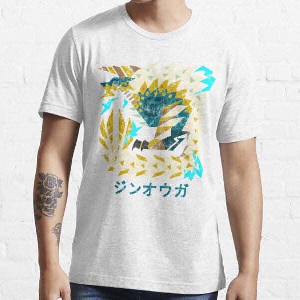 Monster Hunter World Iceborne Zinogre Kanji Icon Essential T-Shirt
