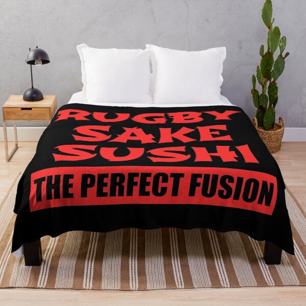 Item preview, RUGBY SAKE SUSHI, THE PERFECT FUSION designed and sold by PoshJocks.