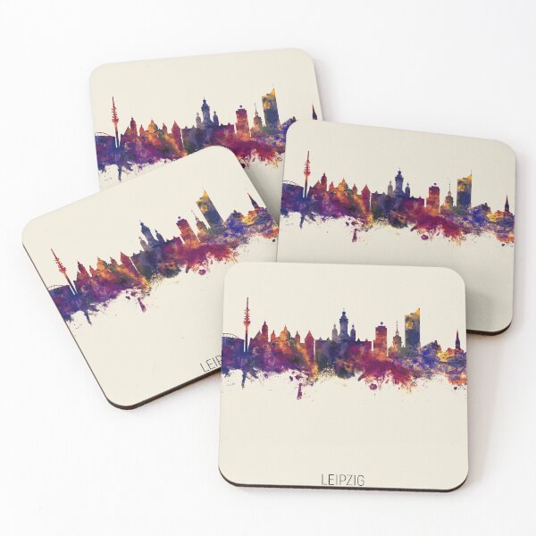 Item preview, Leipzig Germany Skyline designed and sold by ArtPrints.