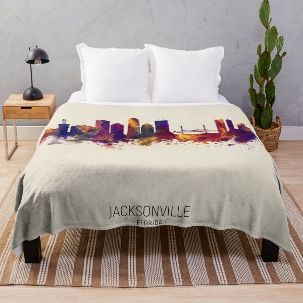 Item preview, Jacksonville Florida Skyline designed and sold by ArtPrints.