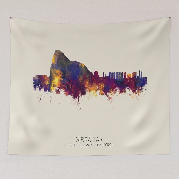 Item preview, Gibraltar Skyline designed and sold by ArtPrints.