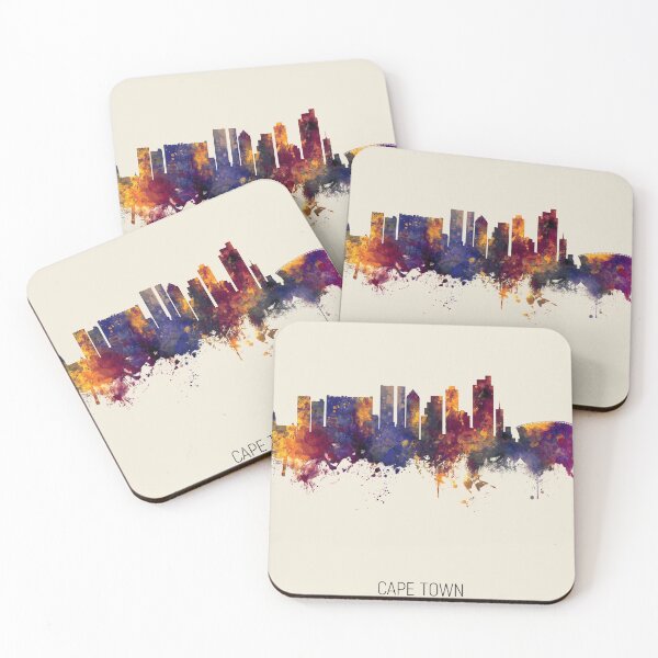 Item preview, Cape Town South Africa Skyline designed and sold by ArtPrints.