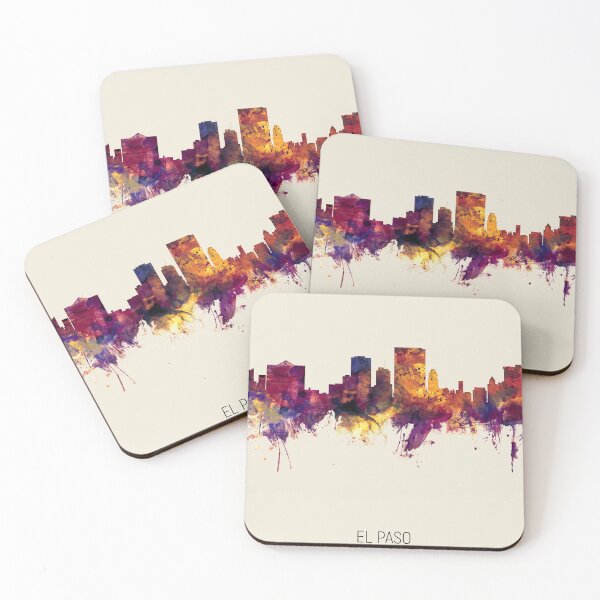 Item preview, El Paso Texas Skyline designed and sold by ArtPrints.