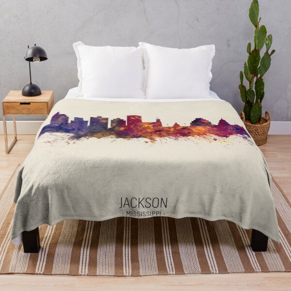 Item preview, Jackson Mississippi Skyline designed and sold by ArtPrints.