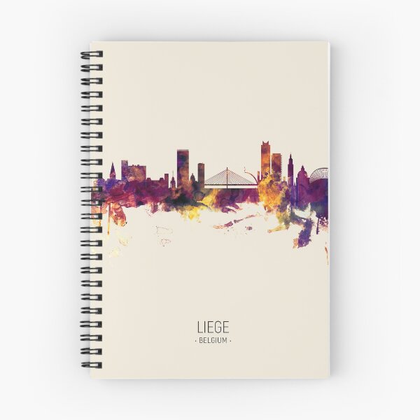 Item preview, Liege Belgium Skyline designed and sold by ArtPrints.