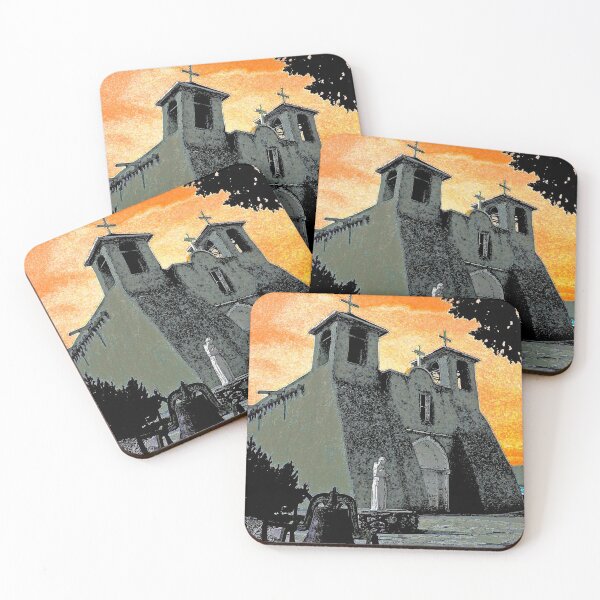 Item preview, Saint Augustine Mission, Taos, N.M. designed and sold by William E Lopez.