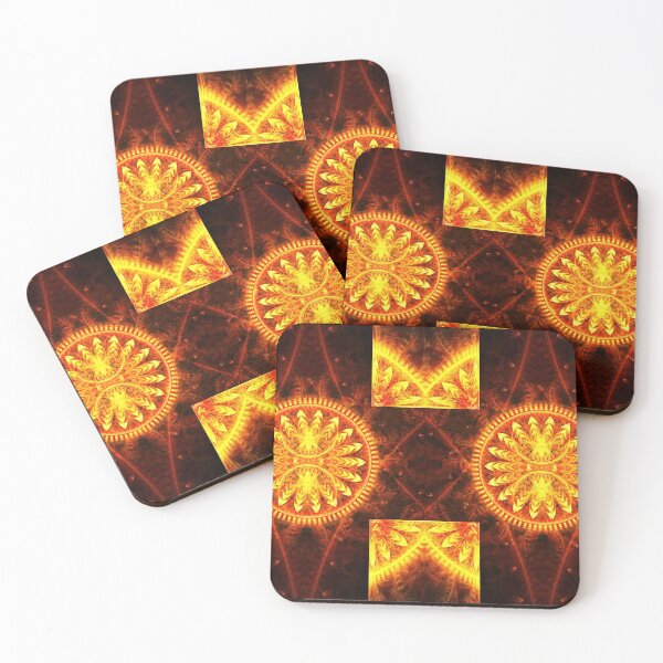 Item preview, Fractal 2 Suns by Cesca Veo designed and sold by cescaveo.