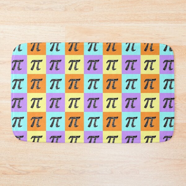 Item preview, Pi Day Graphic Pastel Squares designed and sold by Marianne Campolongo.