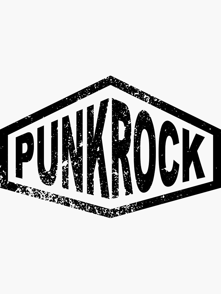 Punk rock Sticker by martianred
