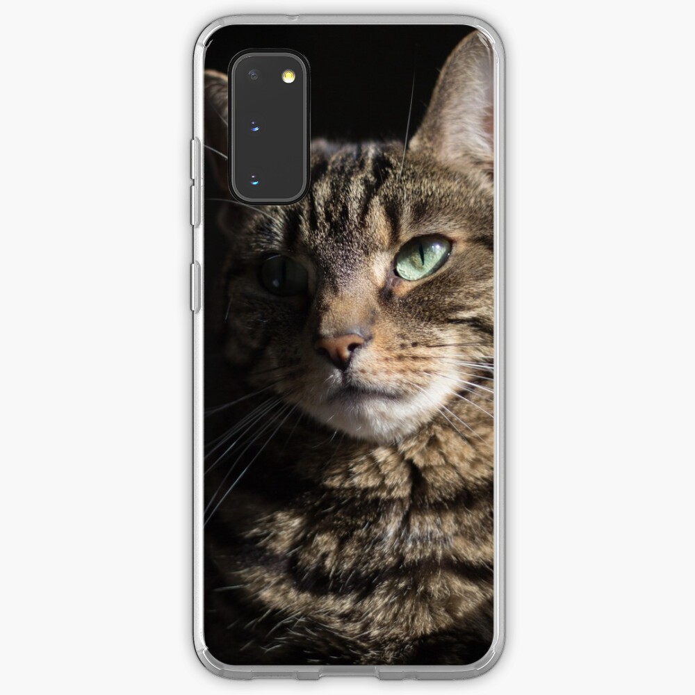 Tabby Cat Mysterious Beauty Samsung Galaxy Phone Case
