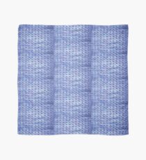 Handknit Block Fabric Scarf