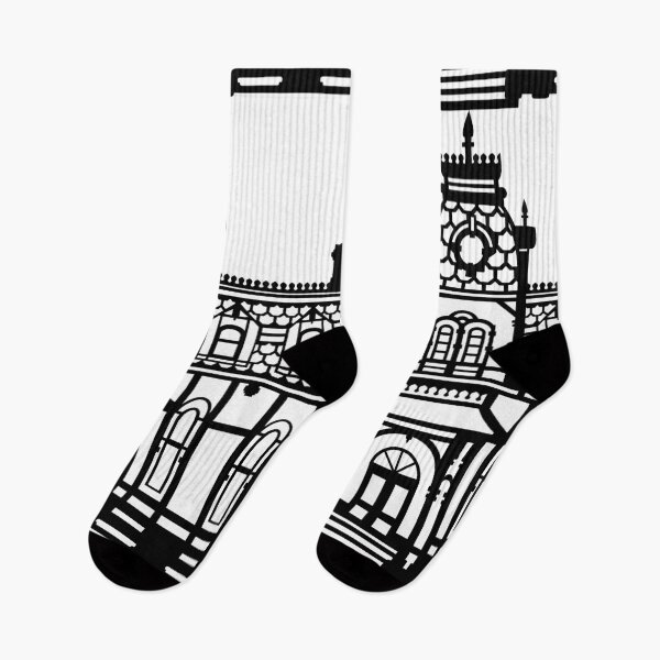 Item preview, Victorian House - black & white designed and sold by XOOXOO.