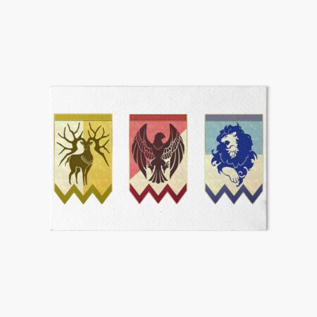 FE3H Banners Art Board Print