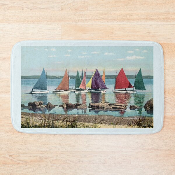 Item preview, 1925 Rainbow Fleet of Sailboats, Nantucket designed and sold by historicimage.
