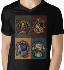 1920’s Tattoo Style Borderlands 3 Squad V-Neck T-Shirt