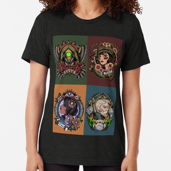Item preview, 1920’s Tattoo Style Borderlands 3 Squad designed and sold by Toffee Bee.
