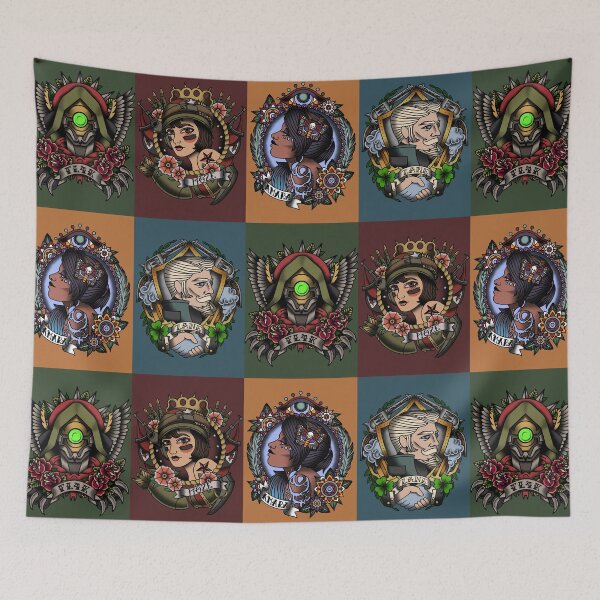 Item preview, 1920’s Tattoo Style Borderlands 3 Squad designed and sold by Toffee Bee.