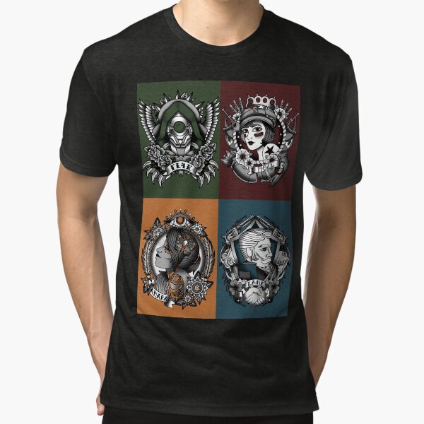 Item preview, 1920’s Tattoo Style Borderlands 3 Squad Mono Color designed and sold by Toffee Bee.