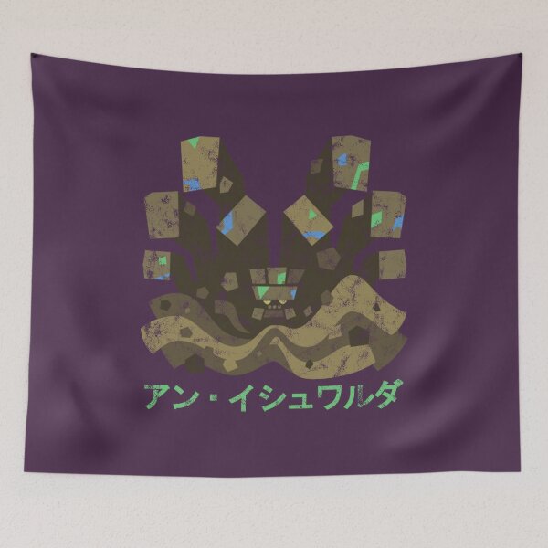 Item preview, Monster Hunter World Iceborne Shara Ishvalda Kanji Icon designed and sold by StebopDesigns.