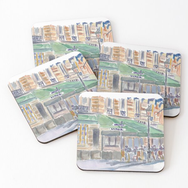 Item preview, Paris Street Scene Romantic Cafe Afternoon designed and sold by artshop77.